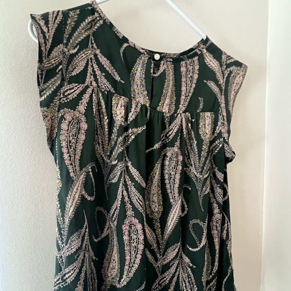 LOFT satin blouse